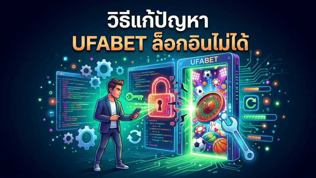 วิธีแก้เมื่อ UFABET เข้าสู่ระบบแล้วหน้าเว็บค้าง