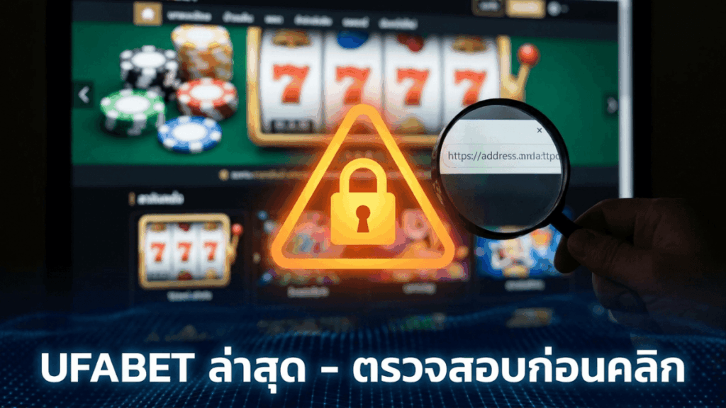 UFABET ทางเข้าล่าสุดเช็กก่อนกด