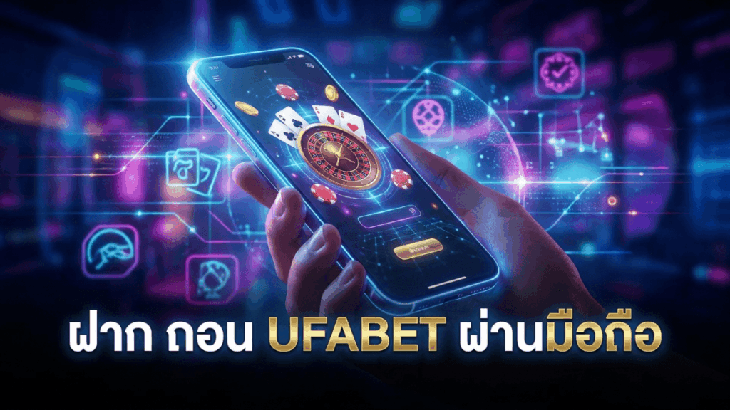 UFABET ฝากถอนผ่านมือถือ
