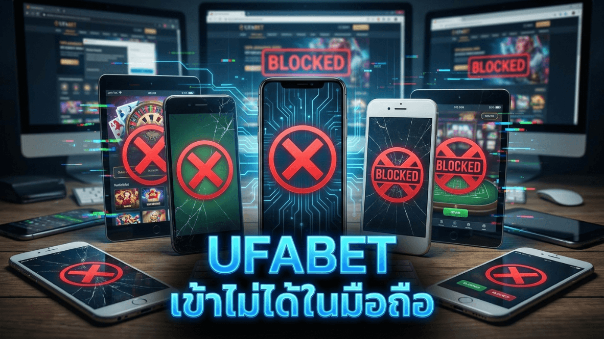 UFABET เข้าไม่ได้บนมือถือ