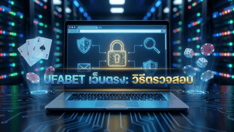 UFABET เว็บตรงตรวจสอบยังไง
