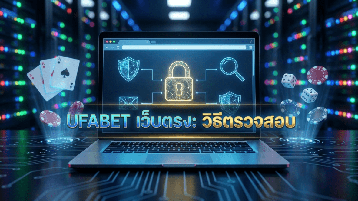 UFABET เว็บตรงตรวจสอบยังไง