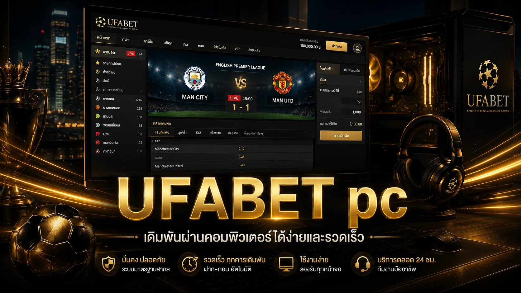UFABET pc