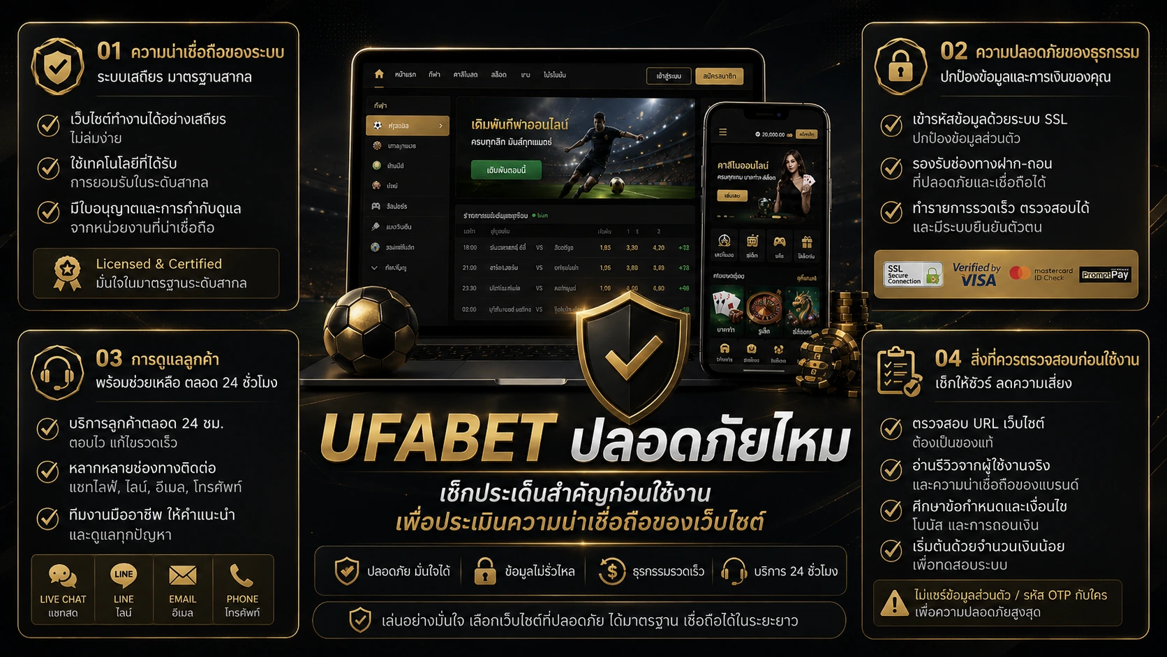 UFABET ปลอดภัยไหม