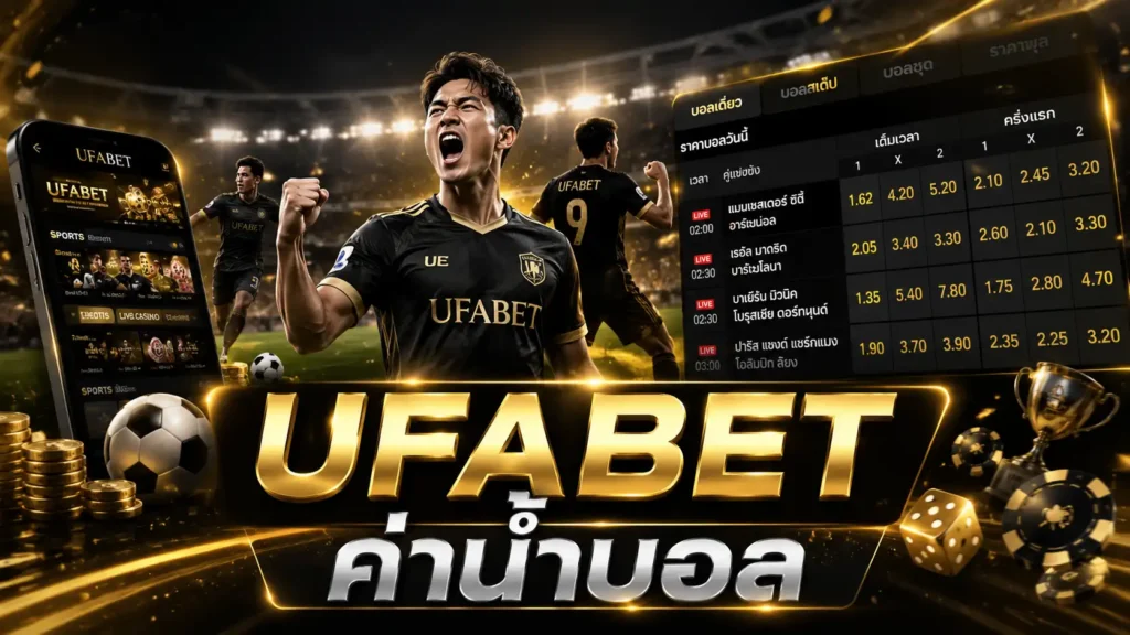 UFABET ค่าน้ำบอล