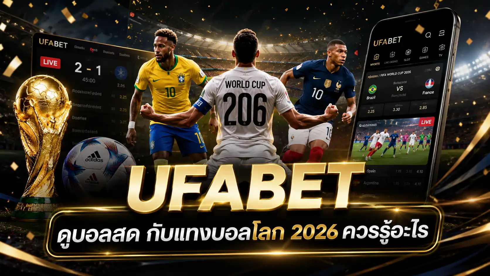 UFABET ดูบอลสด กับแทงบอลโลก 2026