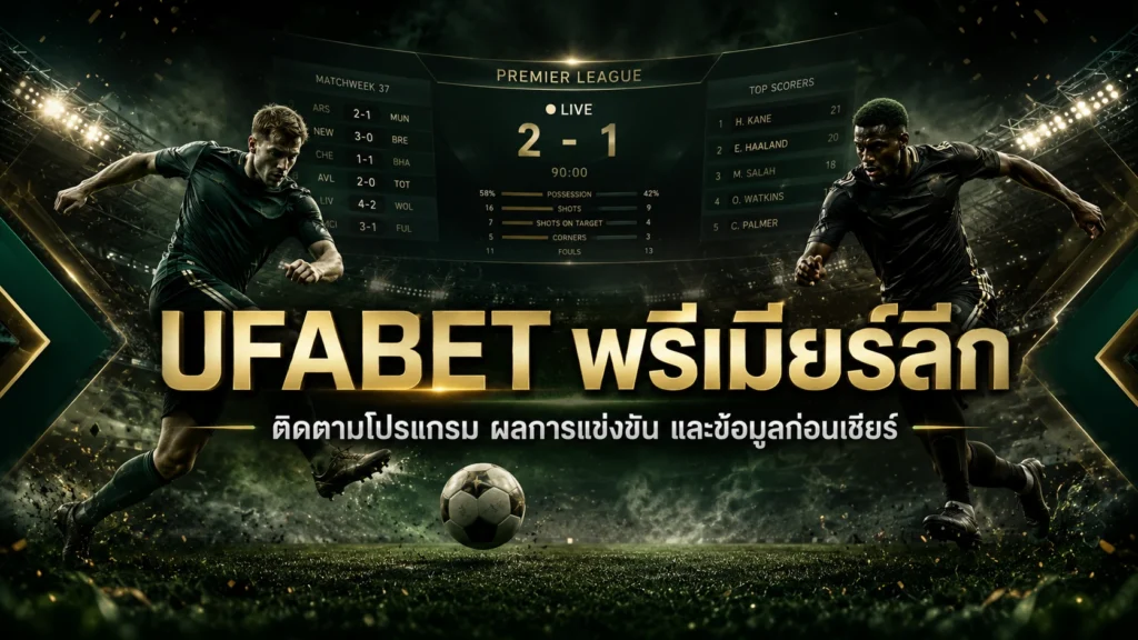 UFABET พรีเมียร์ลีก