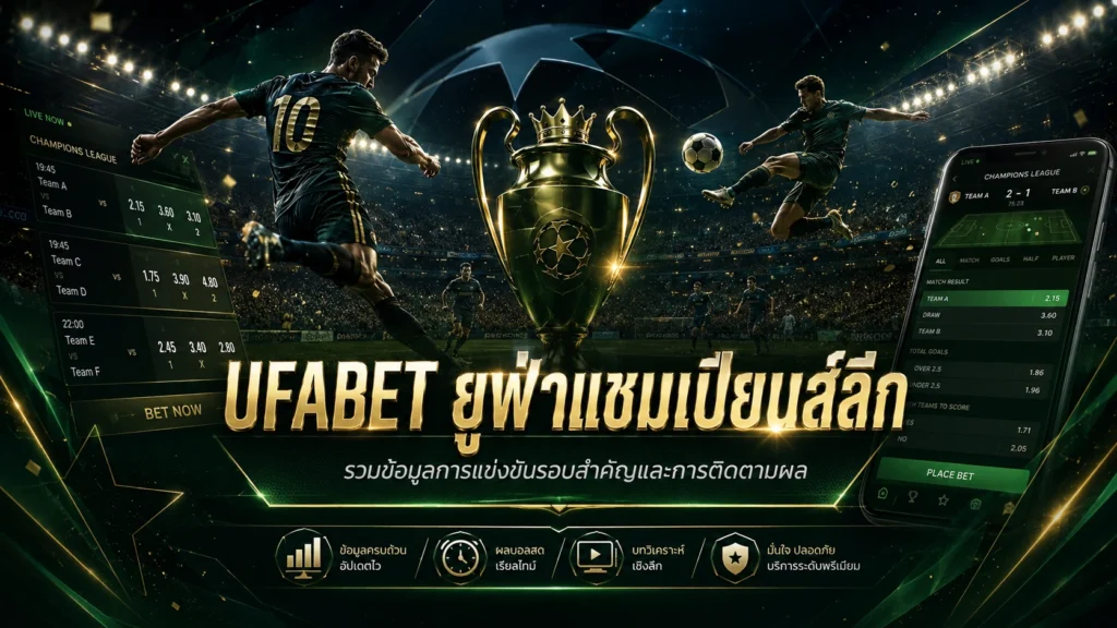 UFABET ยูฟ่าแชมเปียนส์ลีก