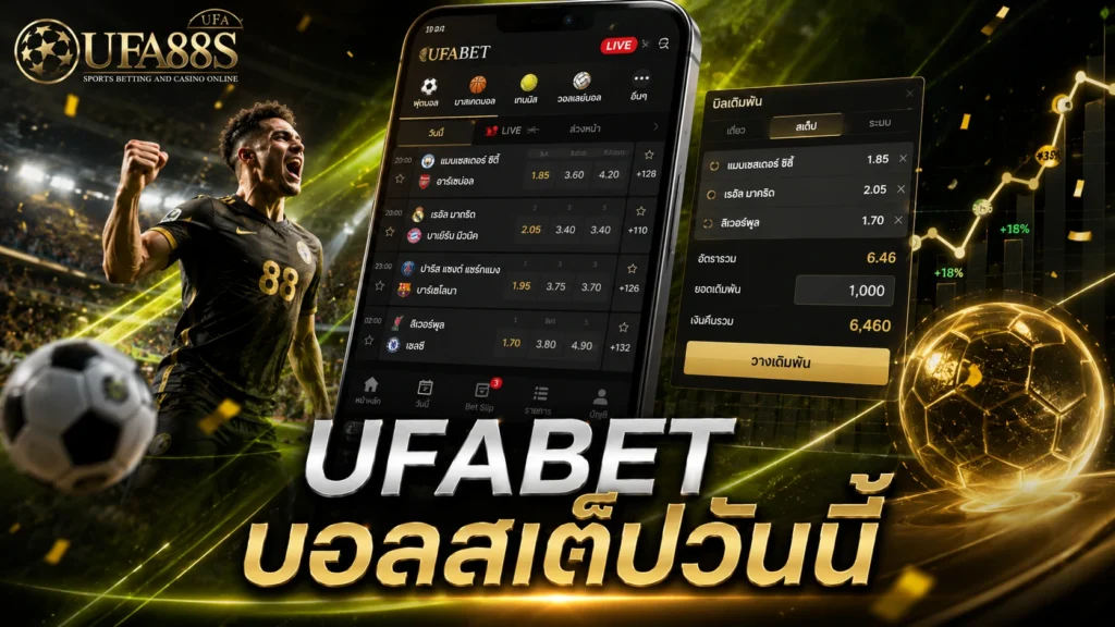 UFABET บอลสเต็ปวันนี้
