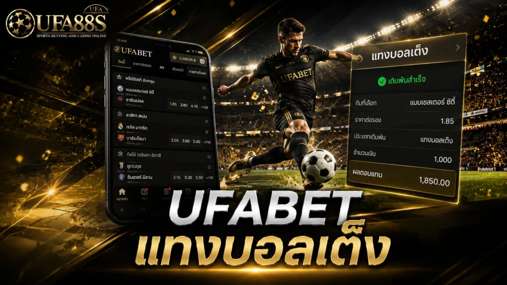 UFABET แทงบอลเต็ง