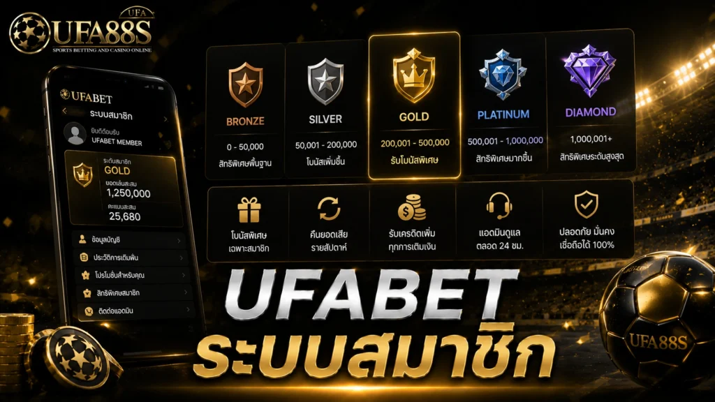 UFABET ระบบสมาชิก