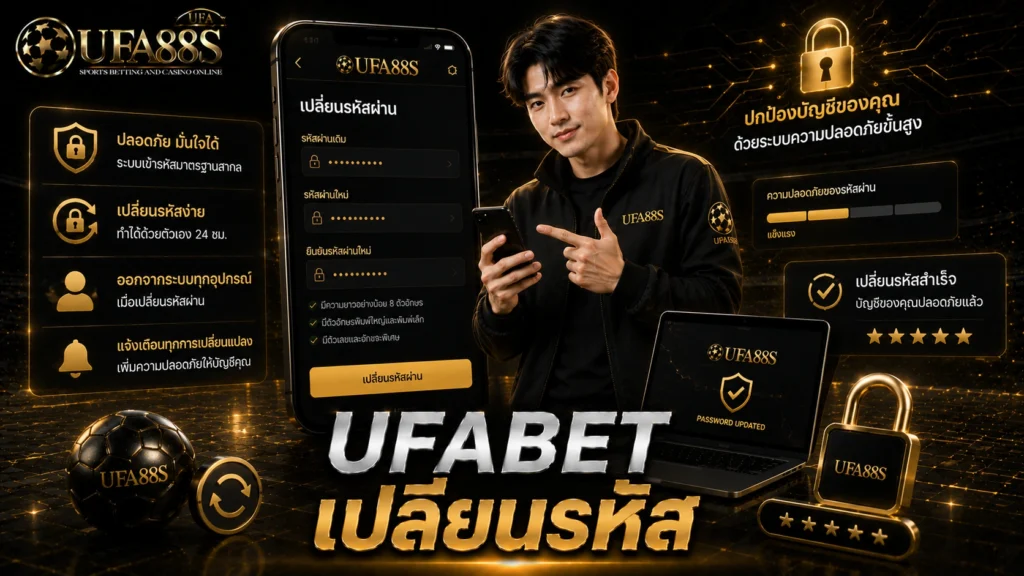 UFABET เปลี่ยนรหัส