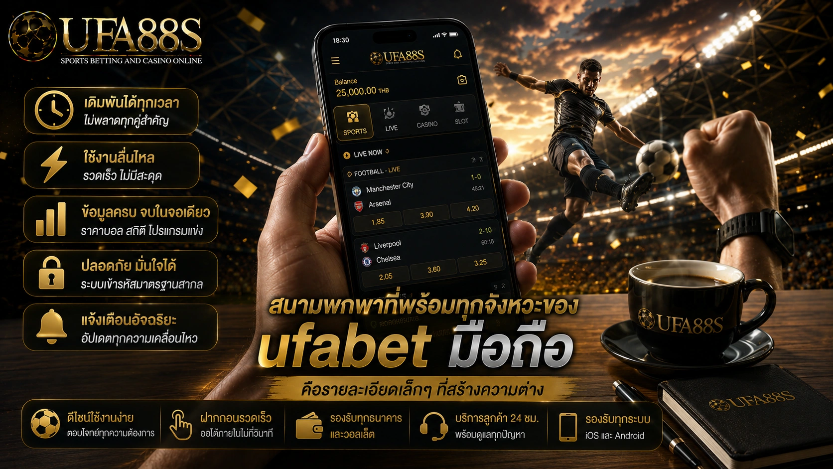UFABET รองรับมือถือ