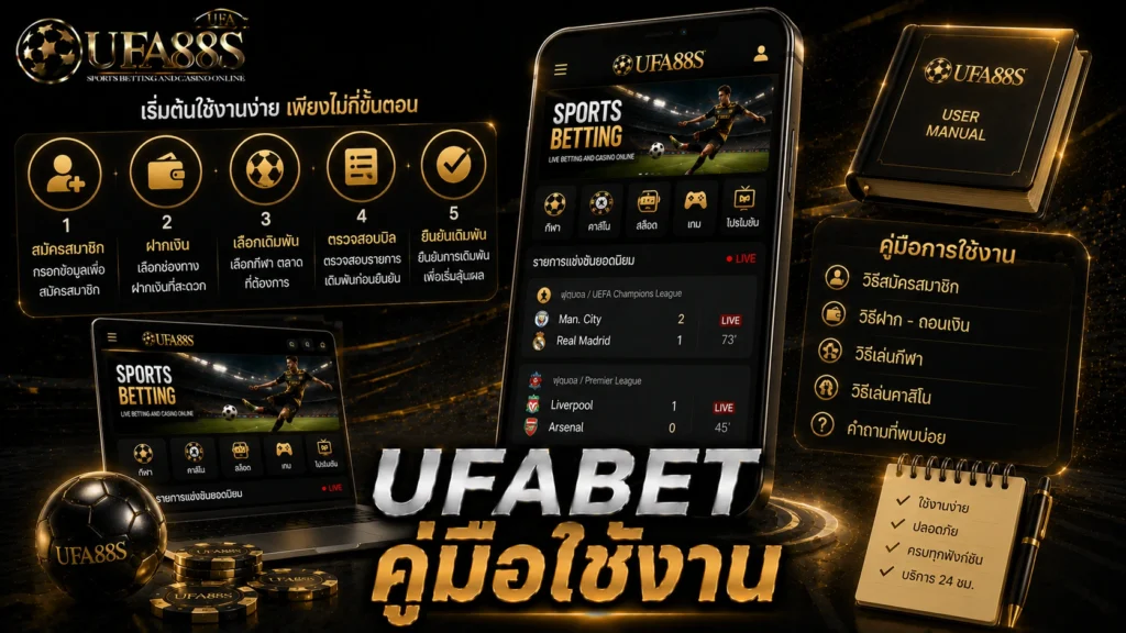 UFABET คู่มือใช้งาน