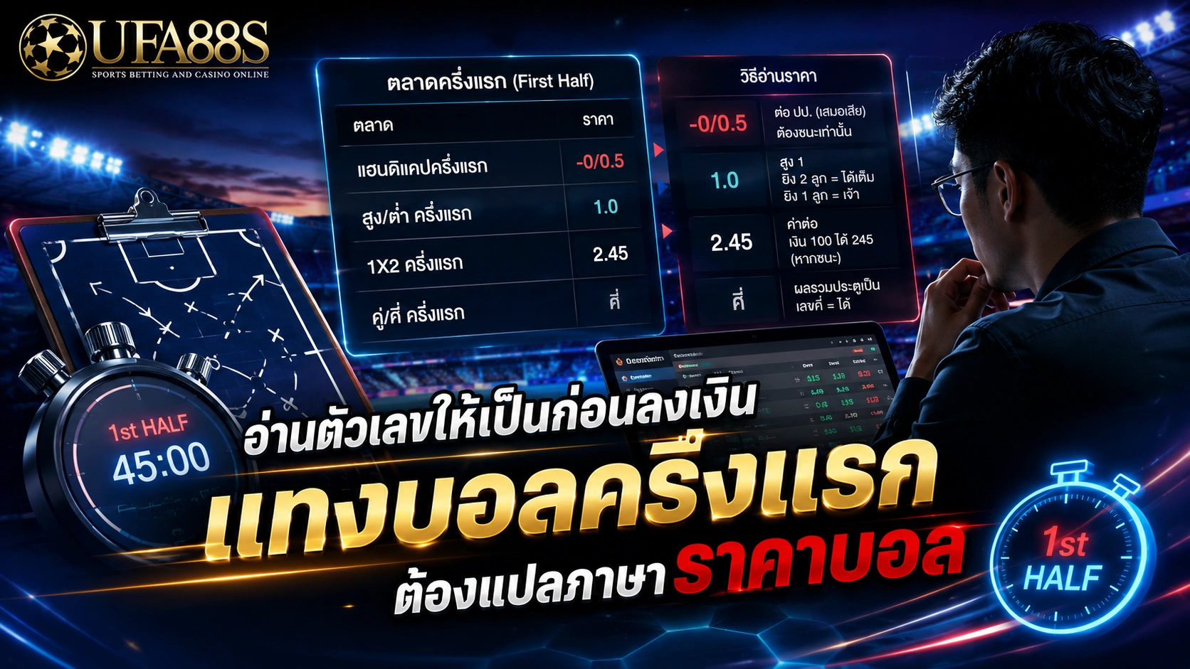 แทงบอลครึ่งแรก