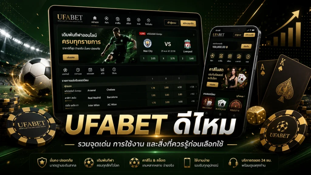 UFABET ดีไหม
