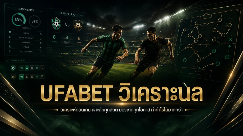 UFABET วิเคราะห์บอล