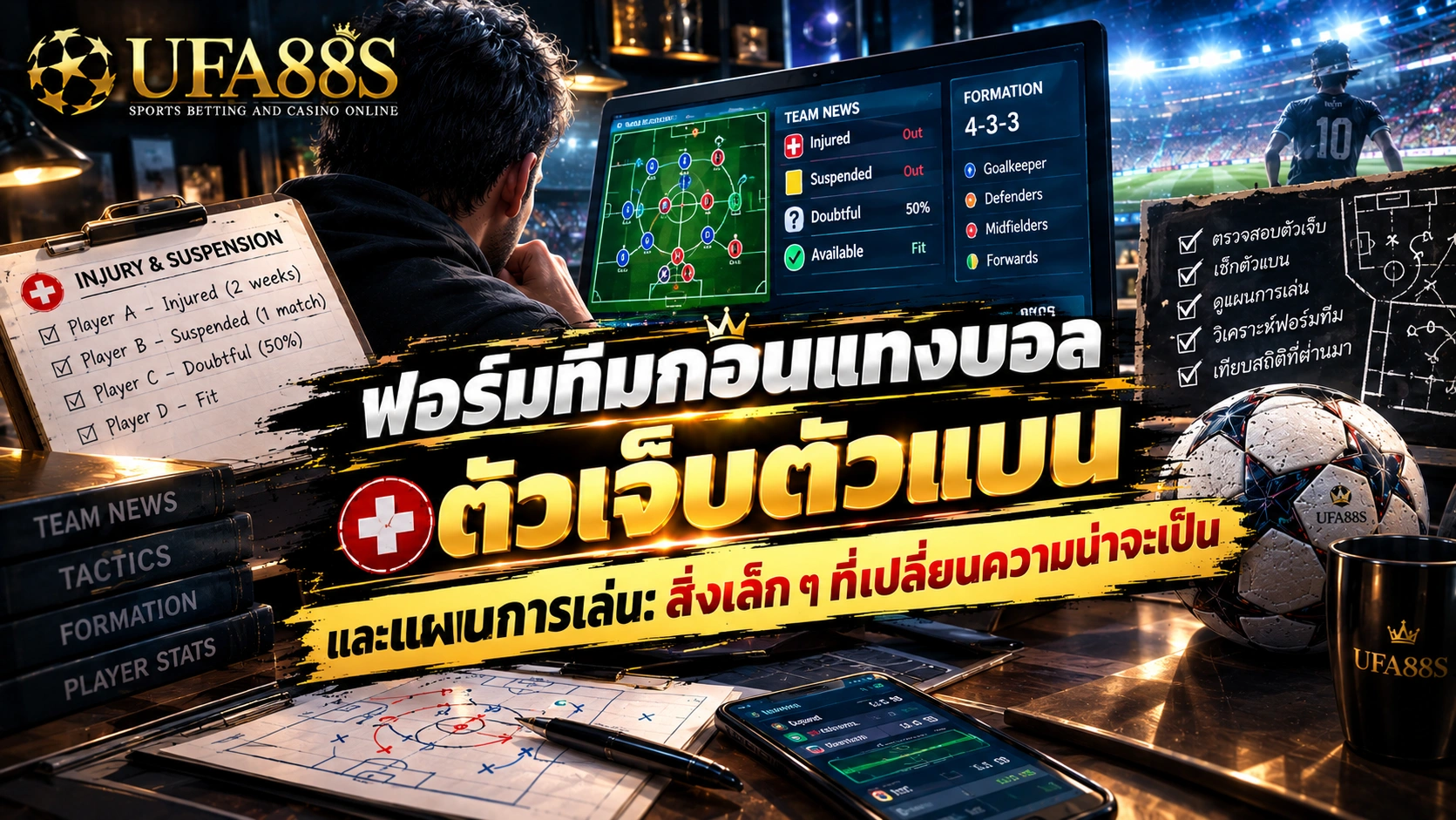 ฟอร์มทีมก่อนแทงบอล