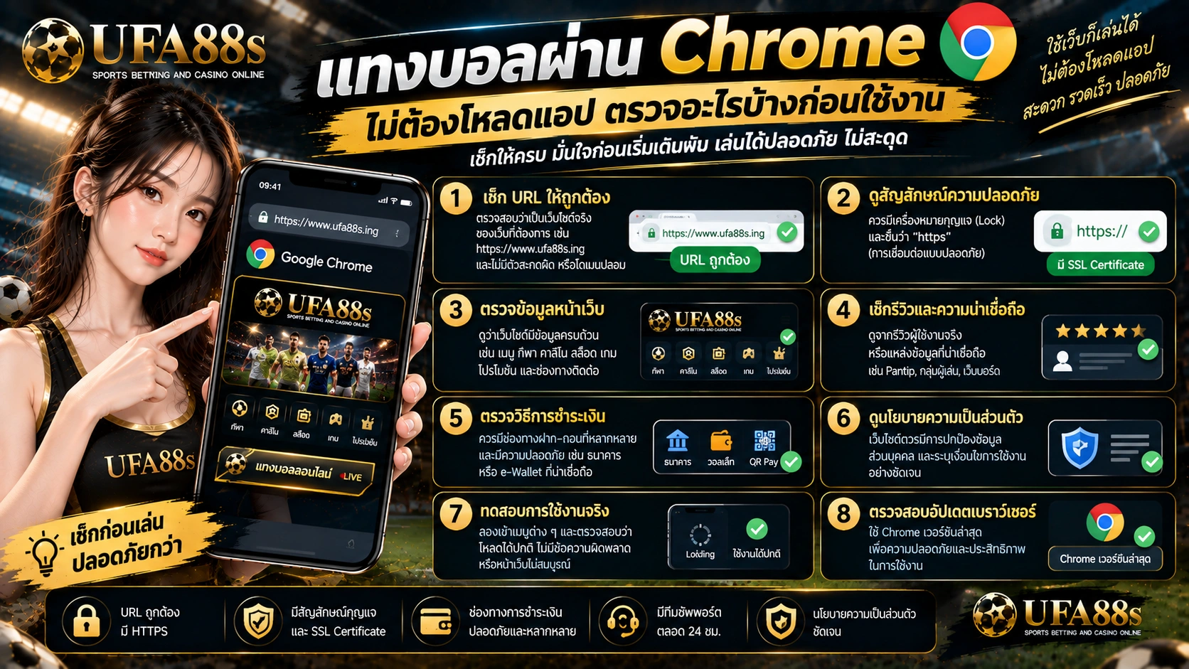 แทงบอล Chrome ไม่ต้องโหลดแอป