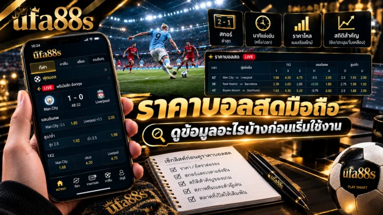 ราคาบอลสดมือถือ