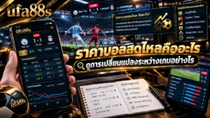 ราคาบอลสดไหลคืออะไร