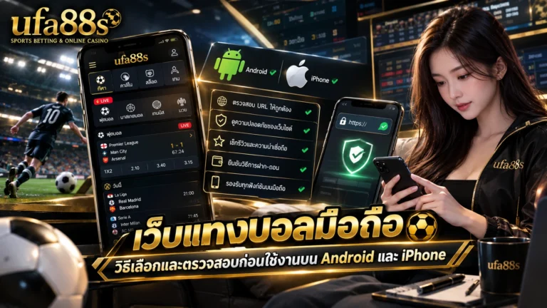 เว็บแทงบอลมือถือ