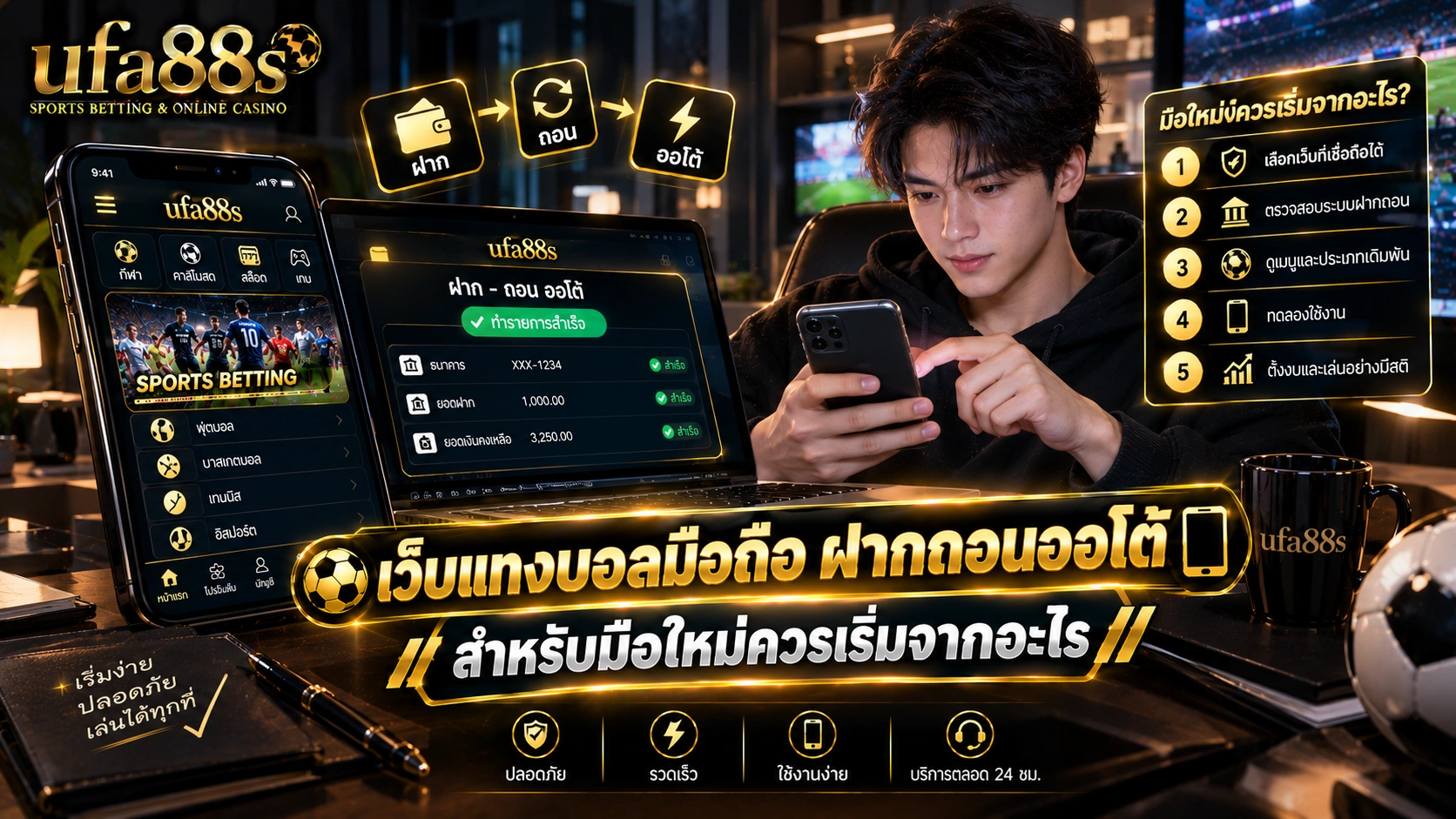 เว็บแทงบอลมือถือ ฝากถอนออโต้