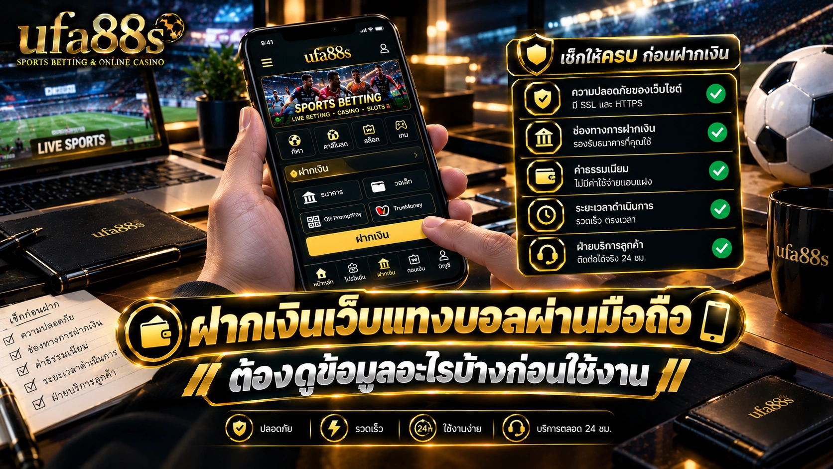 ฝากเงินเว็บแทงบอลผ่านมือถือ
