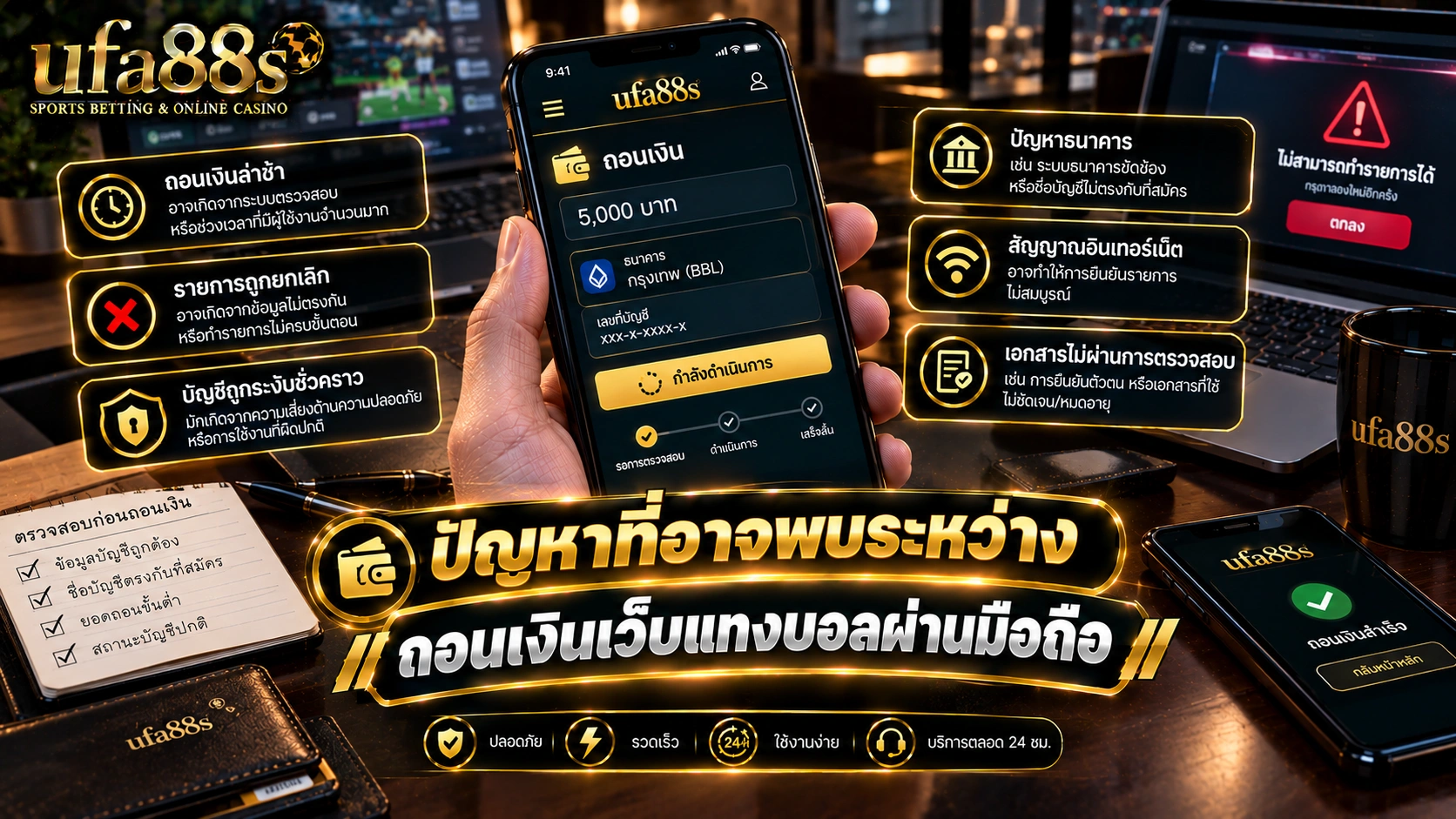 ถอนเงินเว็บแทงบอลผ่านมือถือ