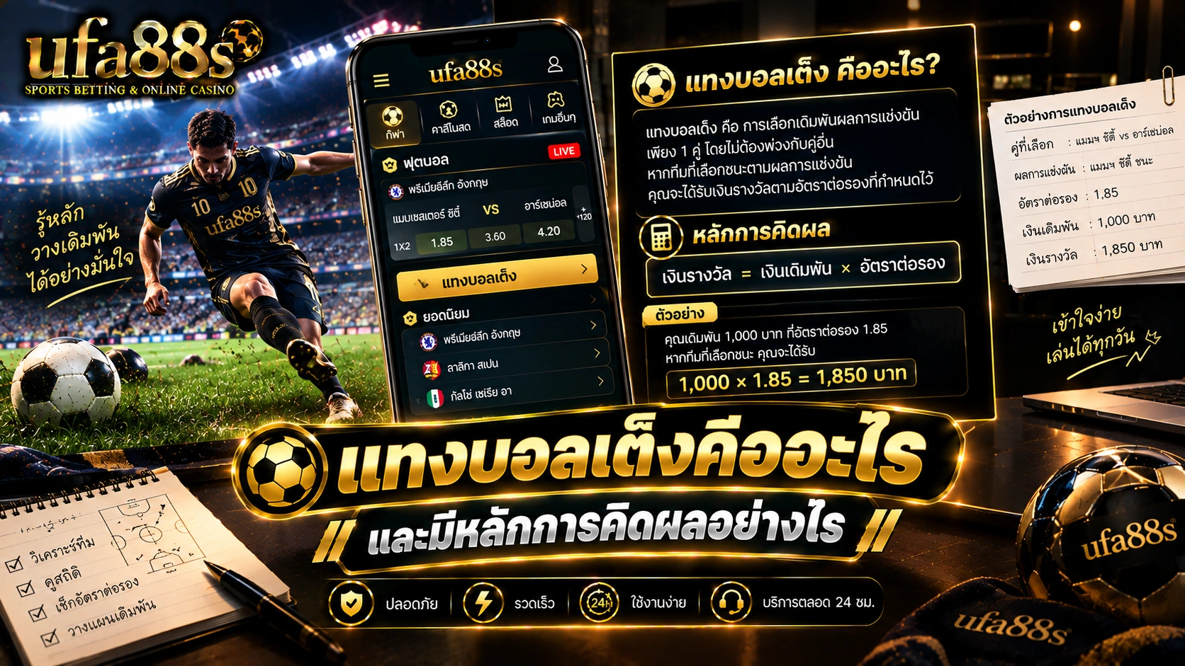 แทงบอลเต็งคืออะไร