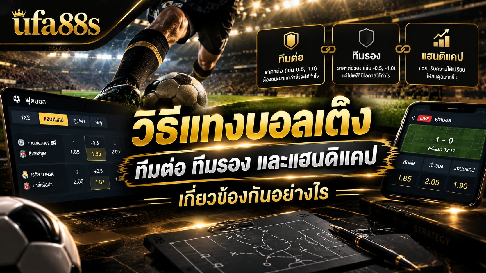 วิธีแทงบอลเต็ง