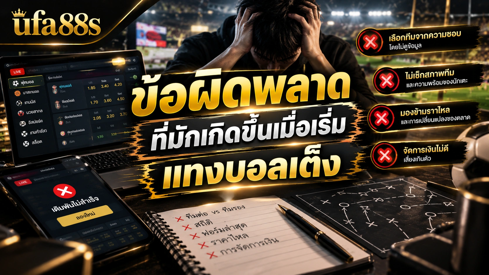 วิธีแทงบอลเต็ง