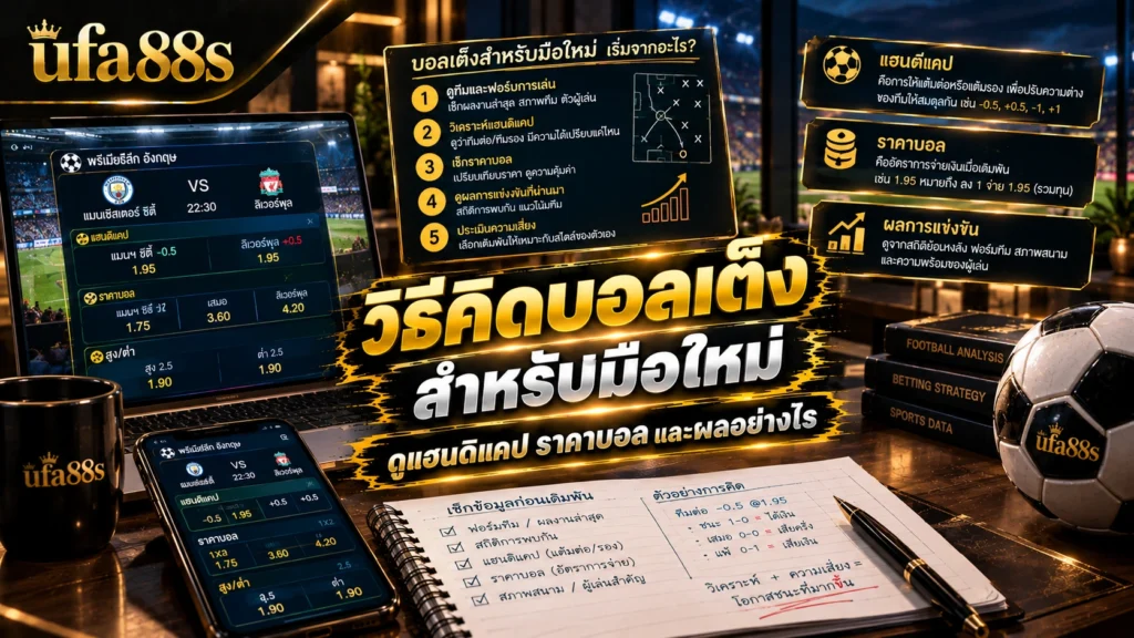 วิธีคิดบอลเต็ง