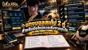 แทงบอลสเต็ป 2 คู่