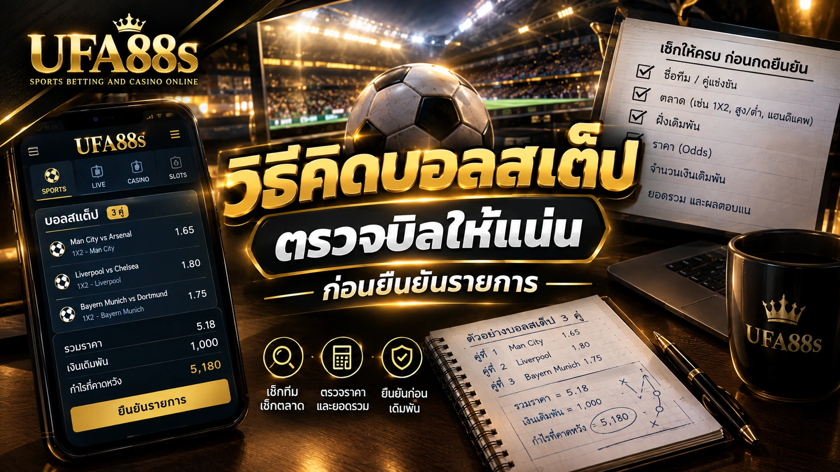 วิธีคิดบอลสเต็ป