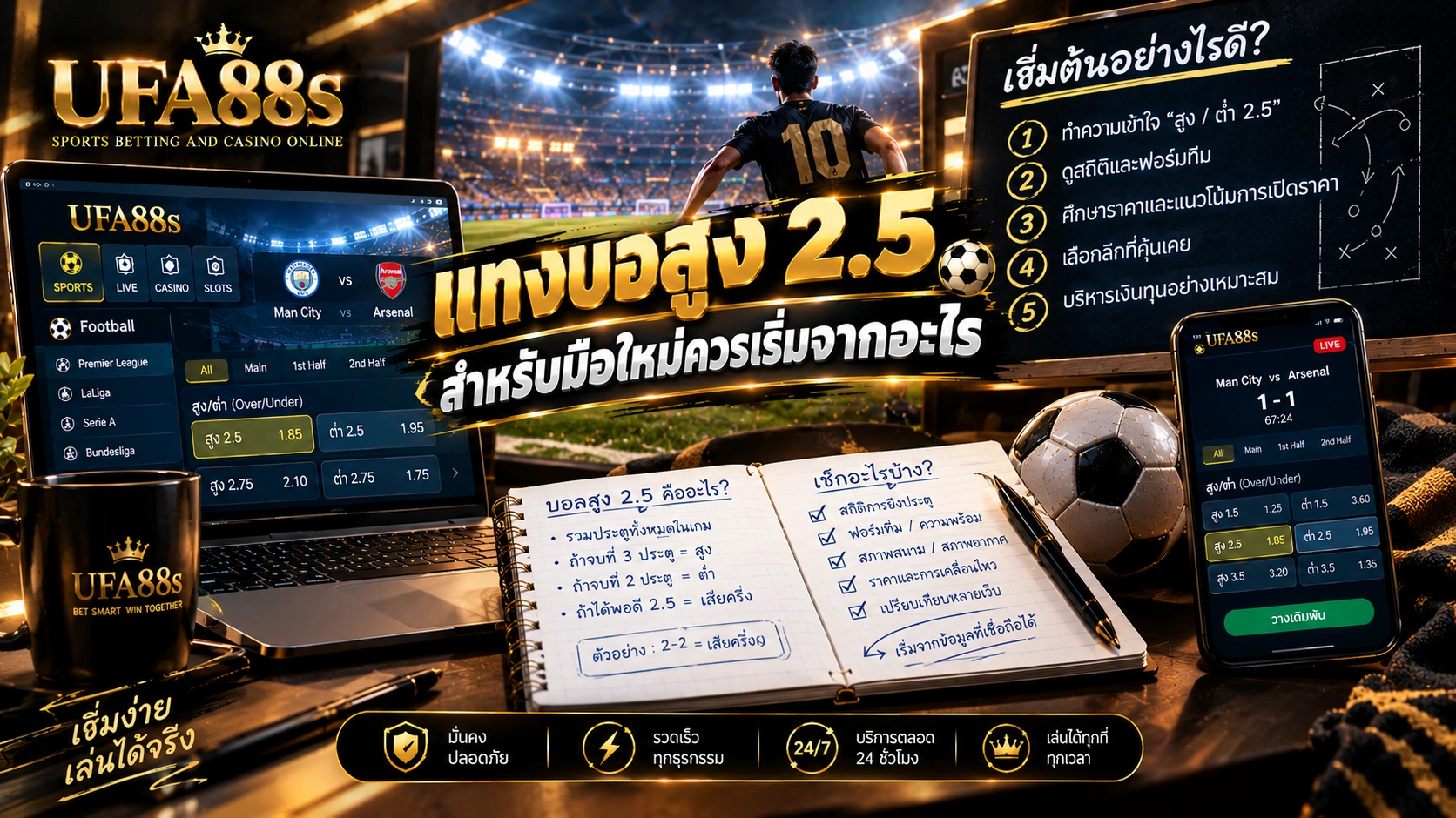 แทงบอลสูง 2.5