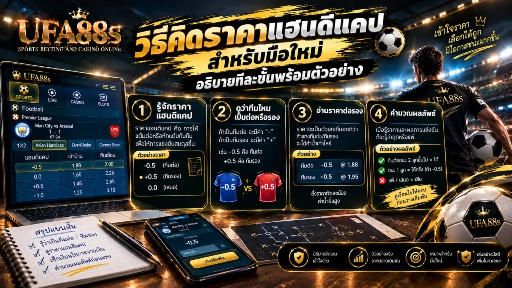 วิธีคิดราคาแฮนดิแคป