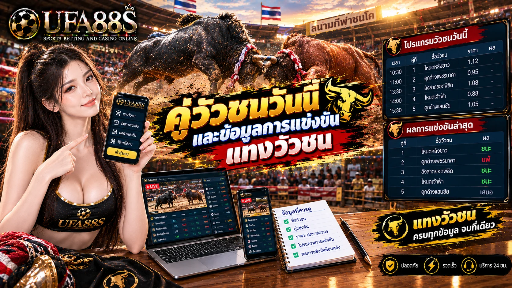 แทงวัวชน