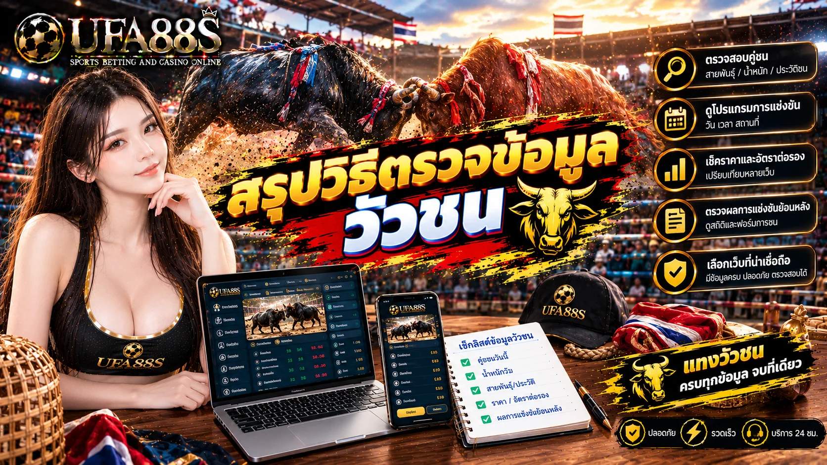 แทงวัวชน