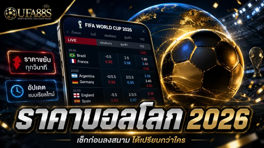 ราคาบอลโลก 2026