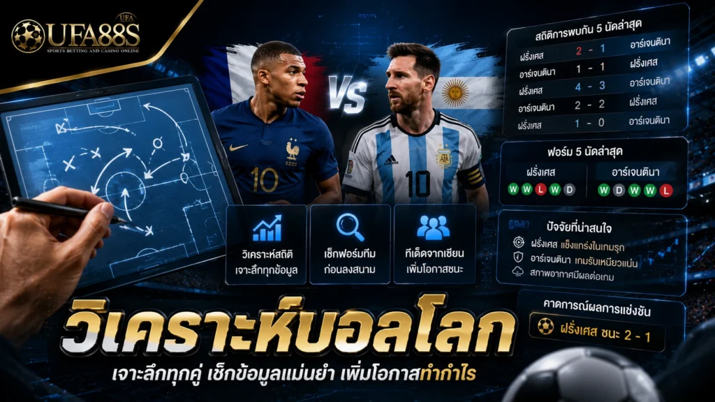 วิเคราะห์บอลโลก