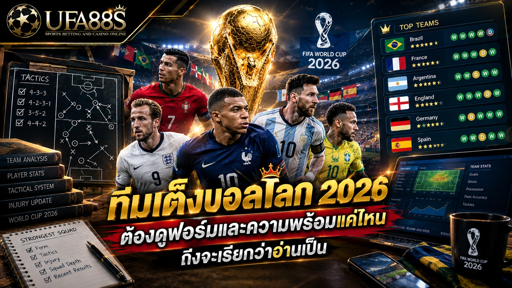 ทีมเต็งบอลโลก 2026