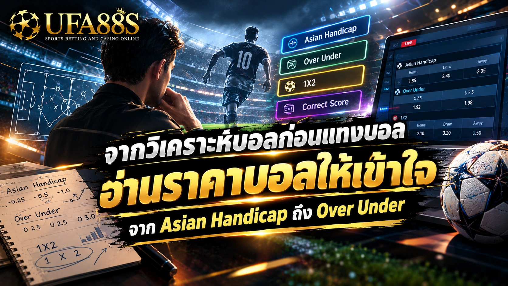 วิเคราะห์บอลก่อนแทงบอล