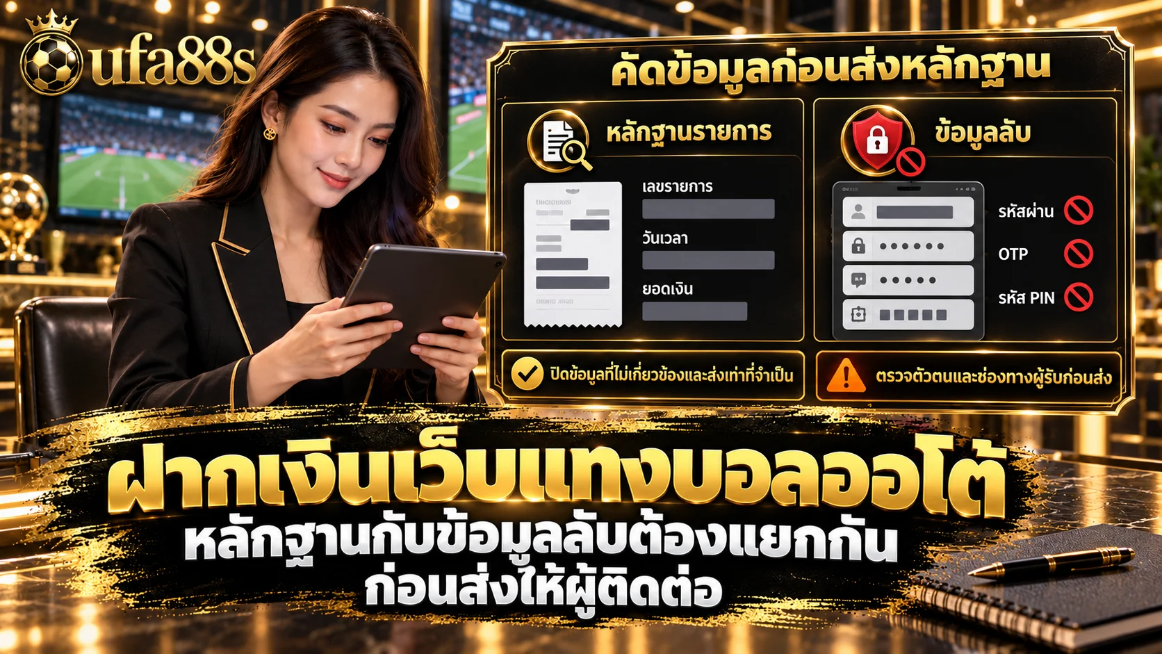 ฝากเงินเว็บแทงบอลออโต้