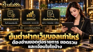 ขั้นต่ำฝากเว็บบอลเท่าไหร่