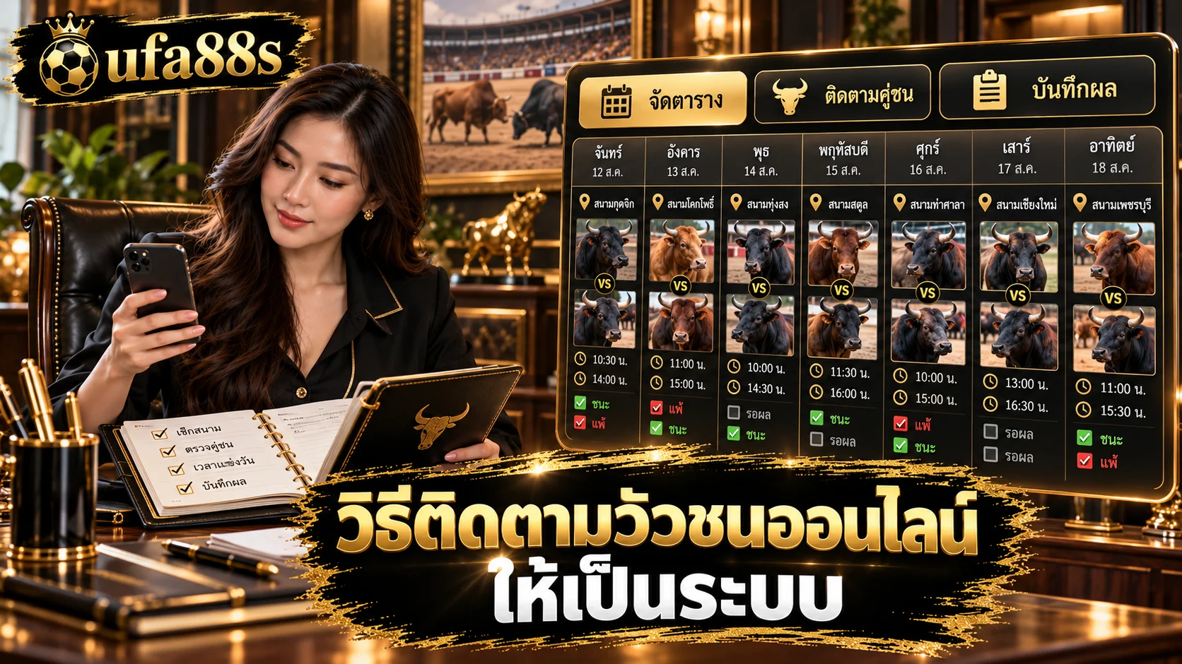 วัวชนออนไลน์สด