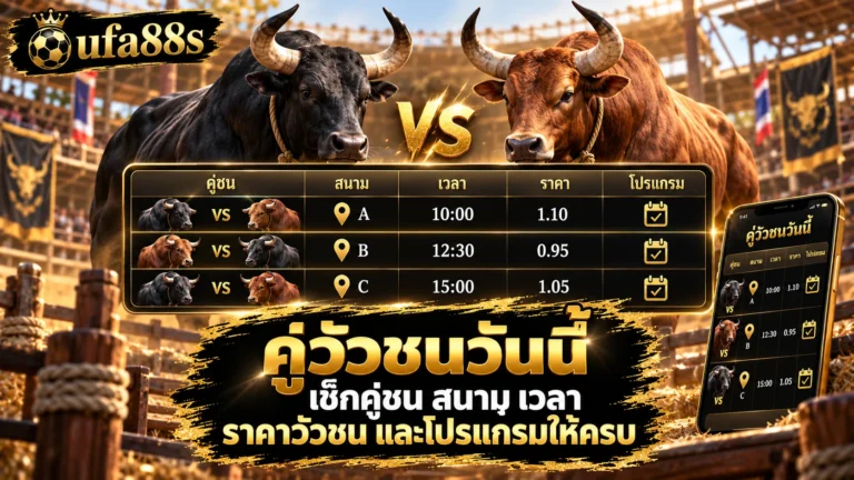 คู่วัวชนวันนี้