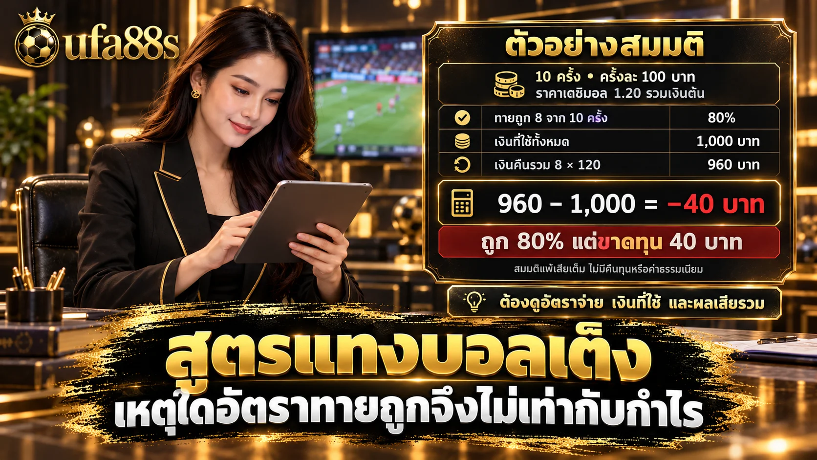 สูตรแทงบอลเต็ง