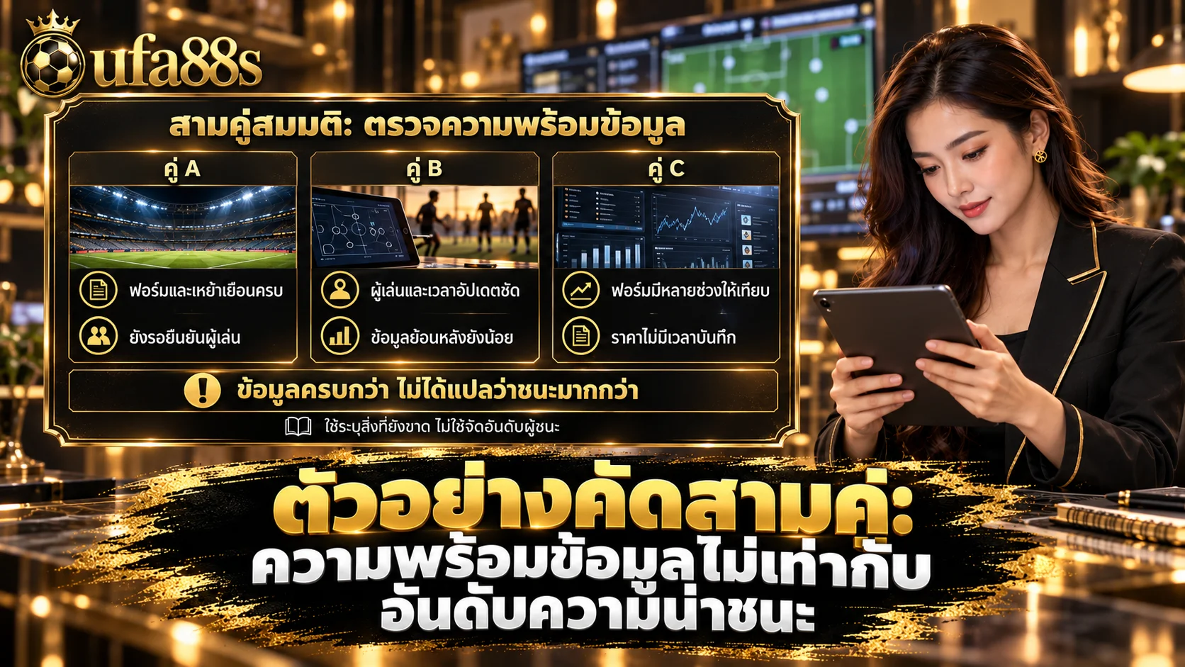วิธีเลือกคู่บอลเต็ง