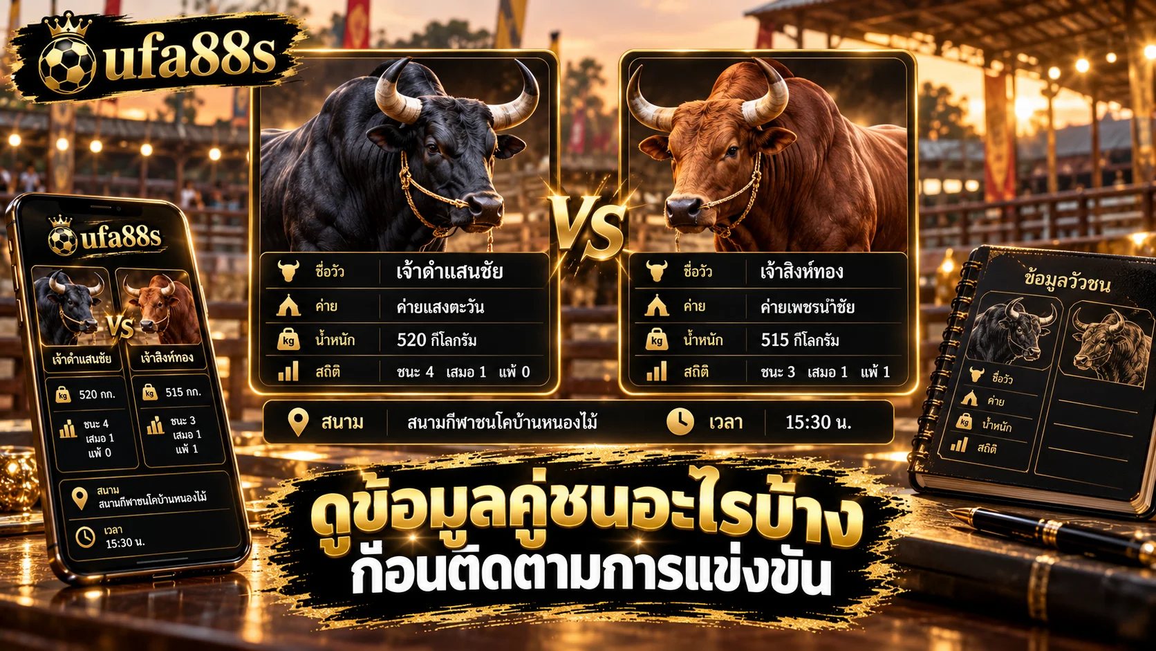 คู่วัวชนวันนี้